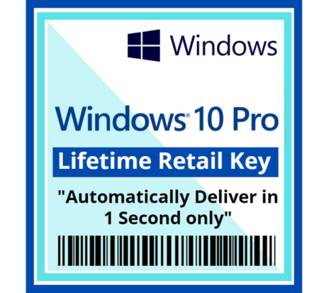 Microsoft Windows 10 Pro Product Key - Lifetime Validity